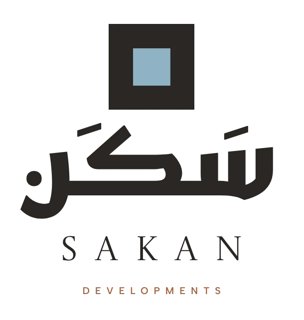 SAKAN · سَكَن — concept logo