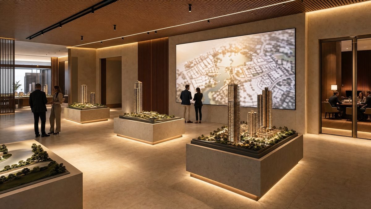 Concept Design — Real-Estate & Investment Pavilion