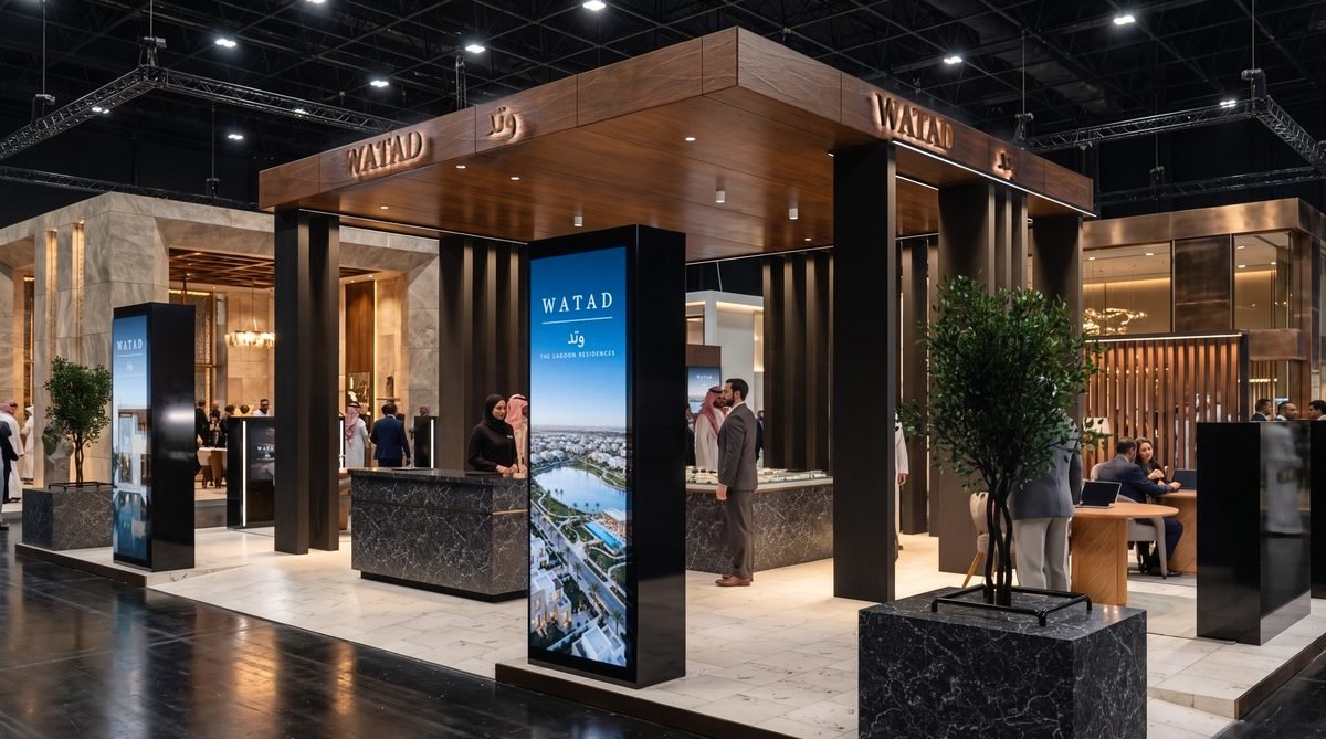 The entrance and reception