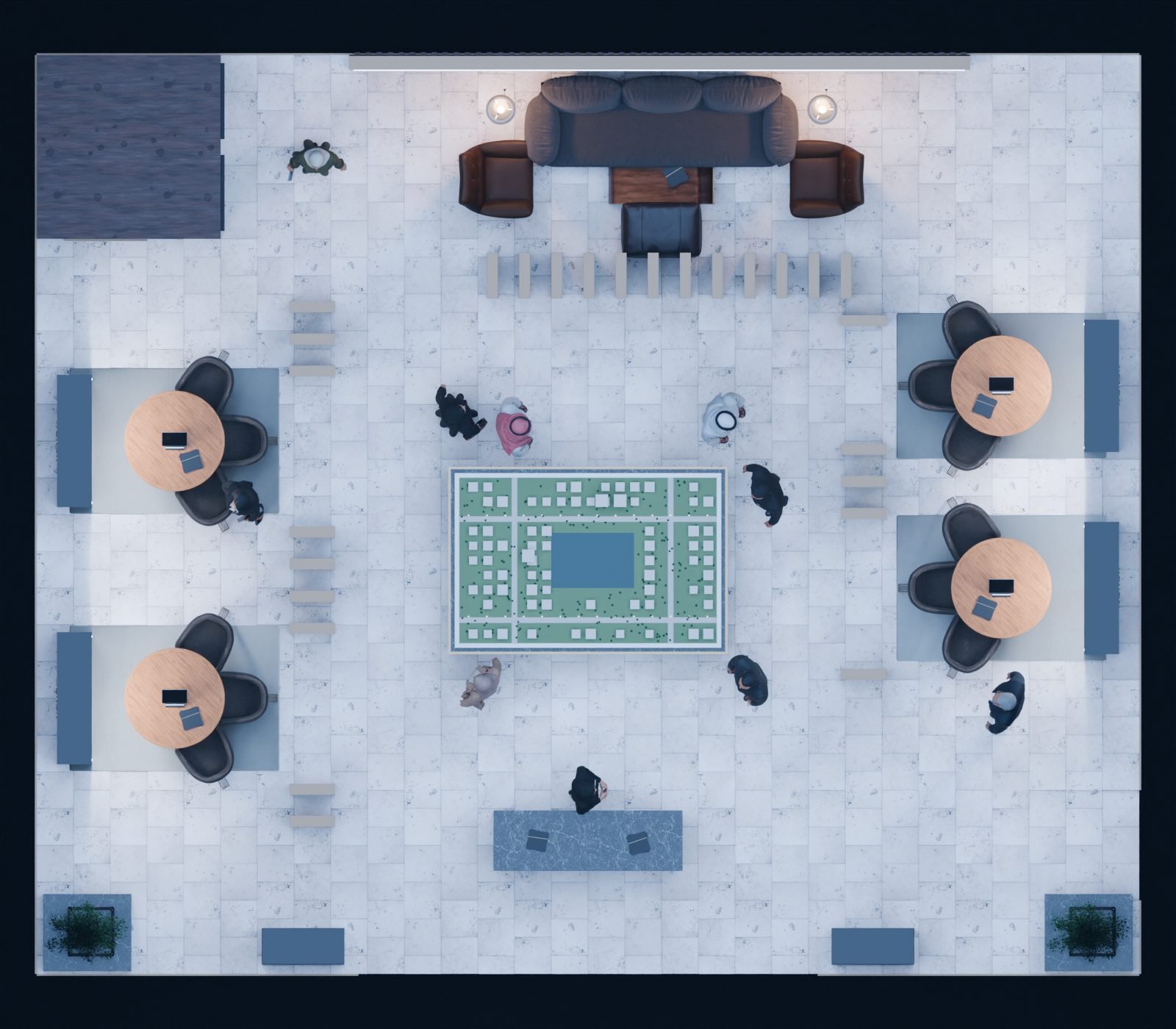 Plan from the same model