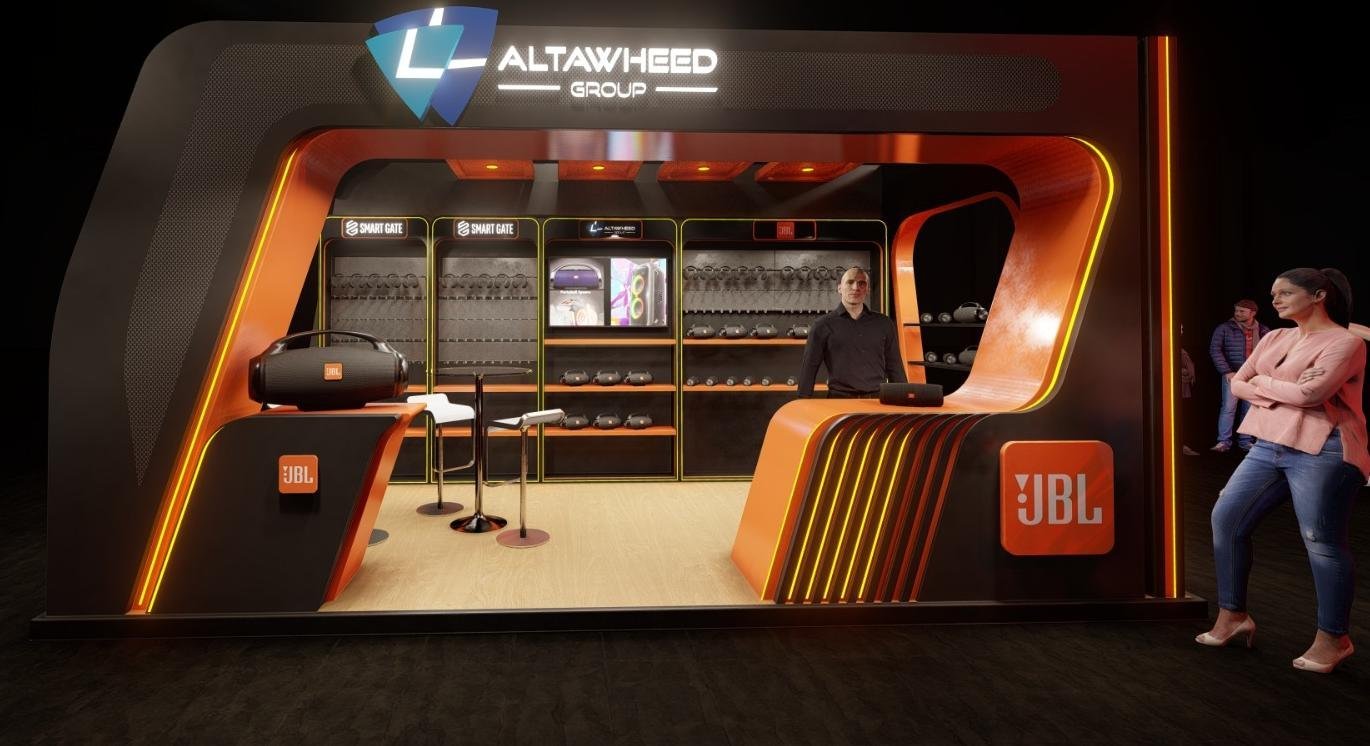 Altawheed / JBL live event booth