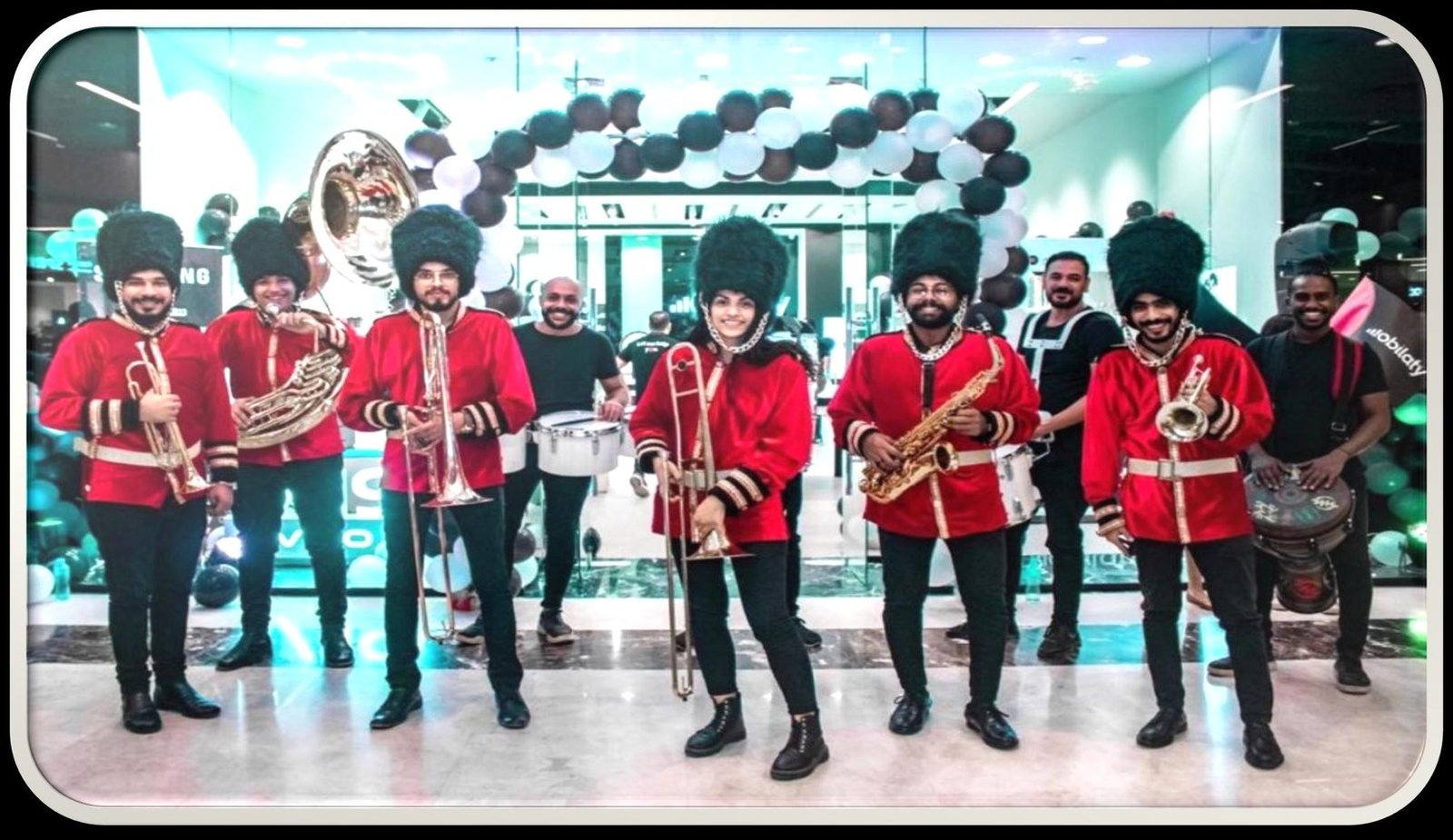 Sharaf DG marching band